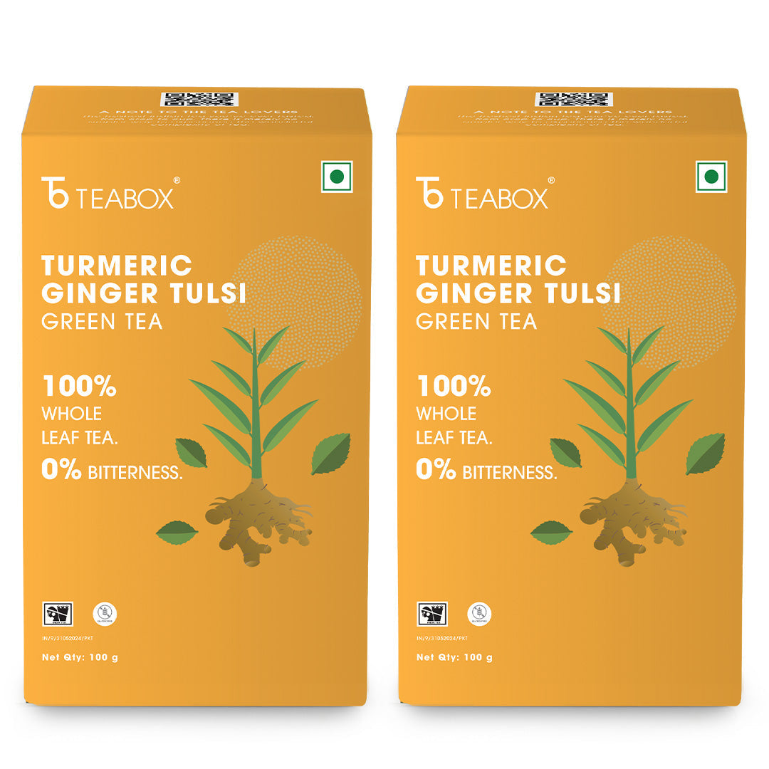 Turmeric Ginger Tulsi Green