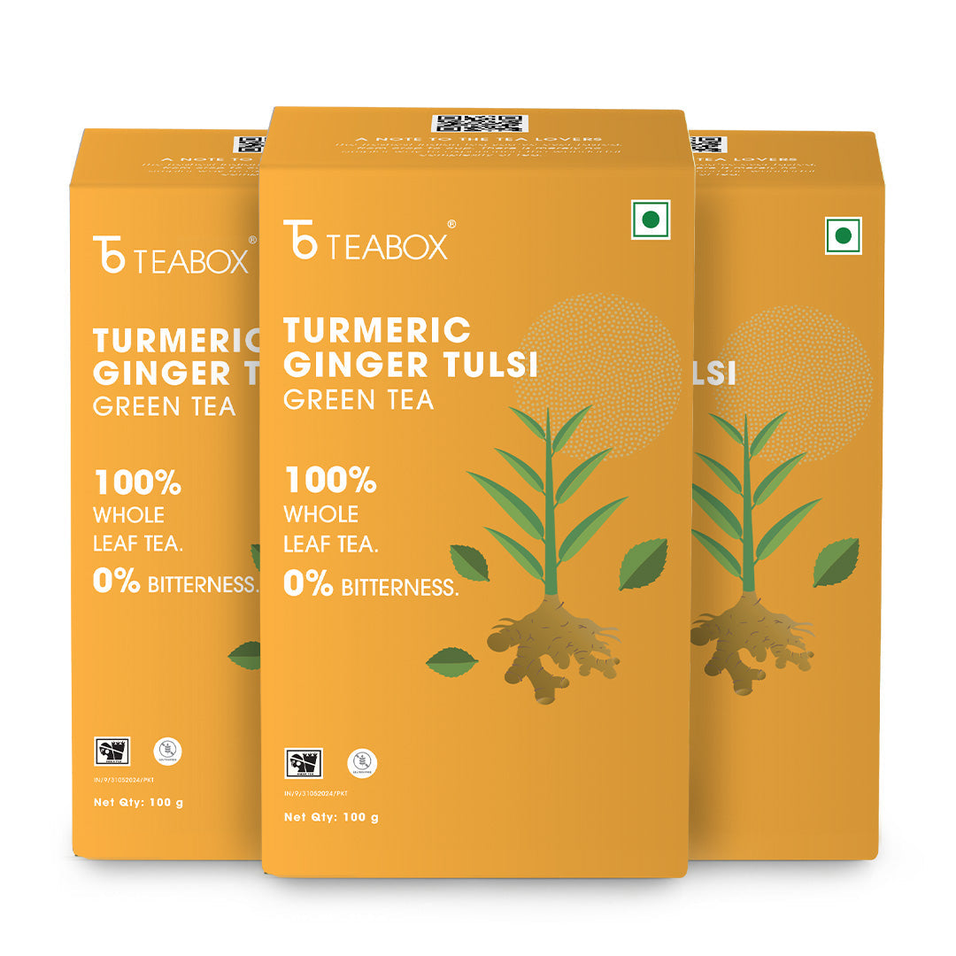 Turmeric Ginger Tulsi Green