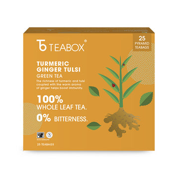 Turmeric Ginger Tulsi Green (Teabag)