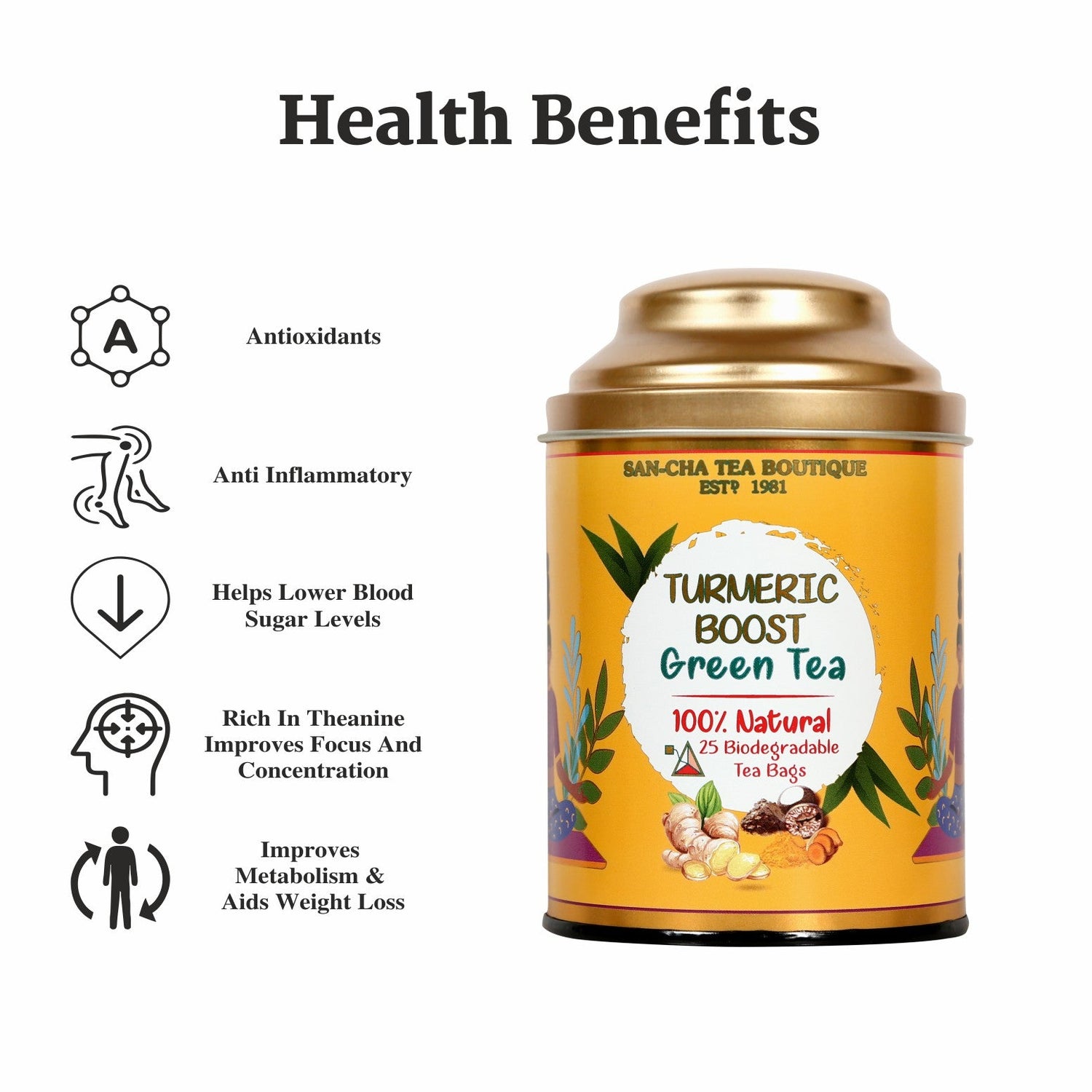 Turmeric Boost Green Tea