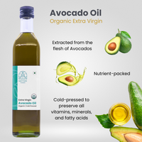 Avocado Oil | Extra Virgin | Certified Organic, Cold-Pressed, NON-GMO