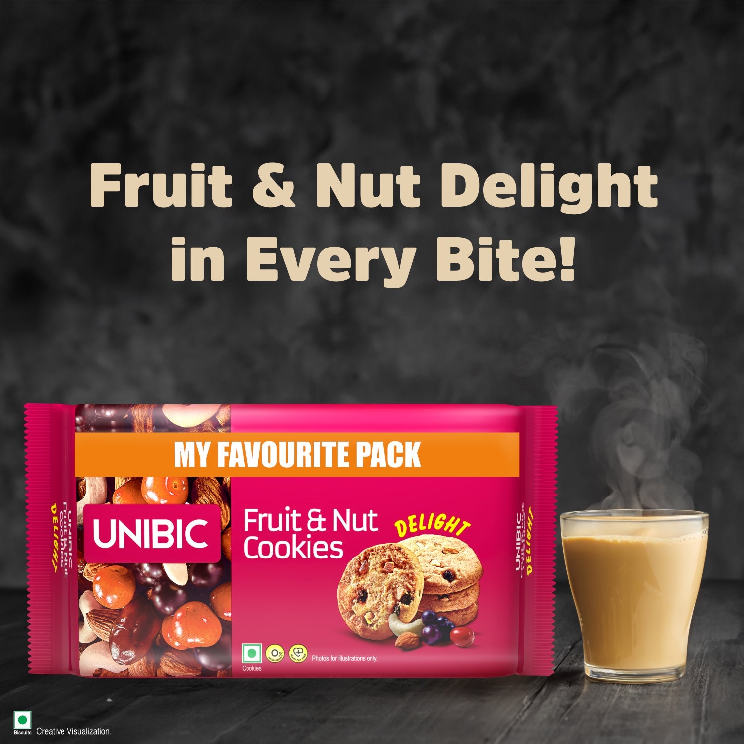 Unibic Fruit & Nut Cookies, 300g