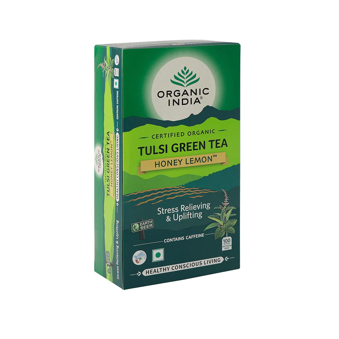 Tulsi Green Tea Honey Lemon 100 Teabags