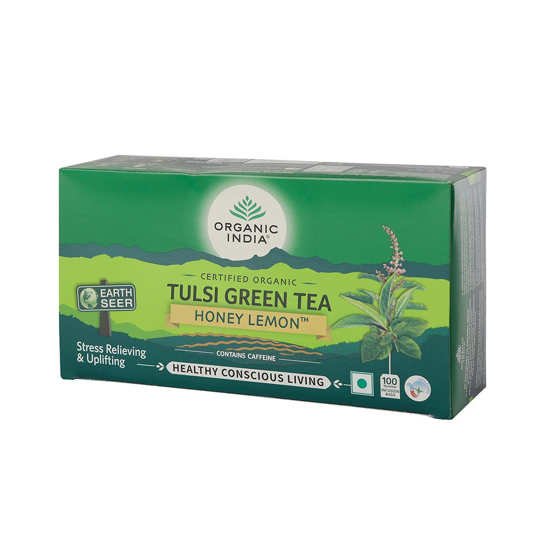 Tulsi Green Tea Honey Lemon 100 Teabags