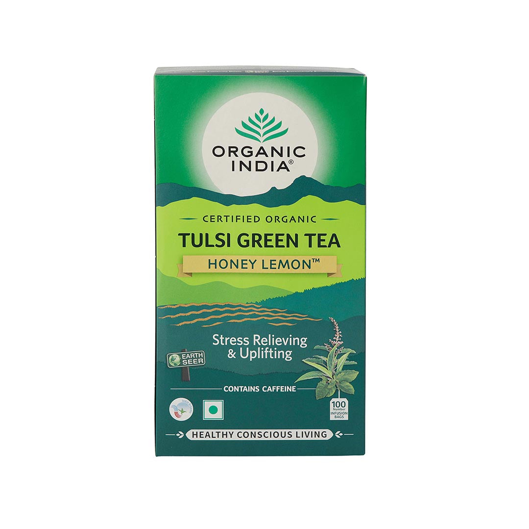 Tulsi Green Tea Honey Lemon 100 Teabags