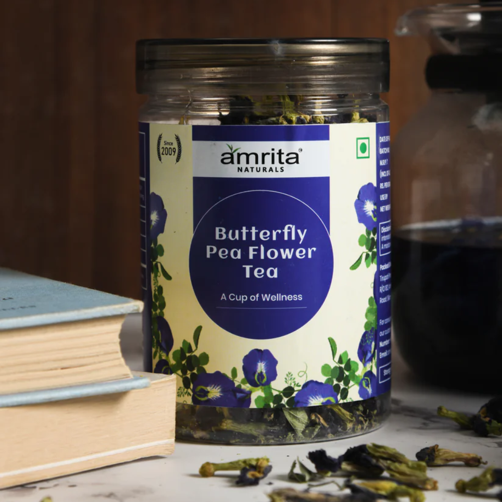 Amrita Naturals Butterfly Pea Flower Tea- 30g