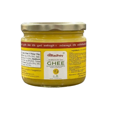 Shreeradhey A2 Gir Cow Ghee - 300 ml