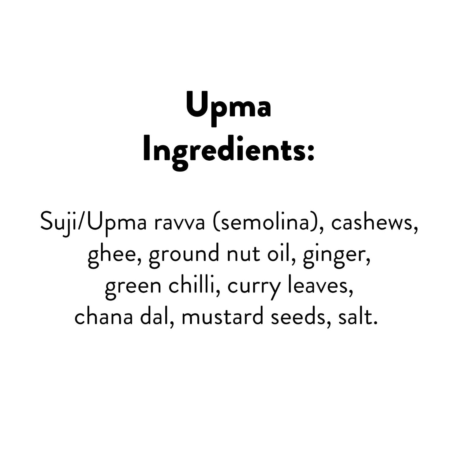 Instant Upma Mix ( 200g each )