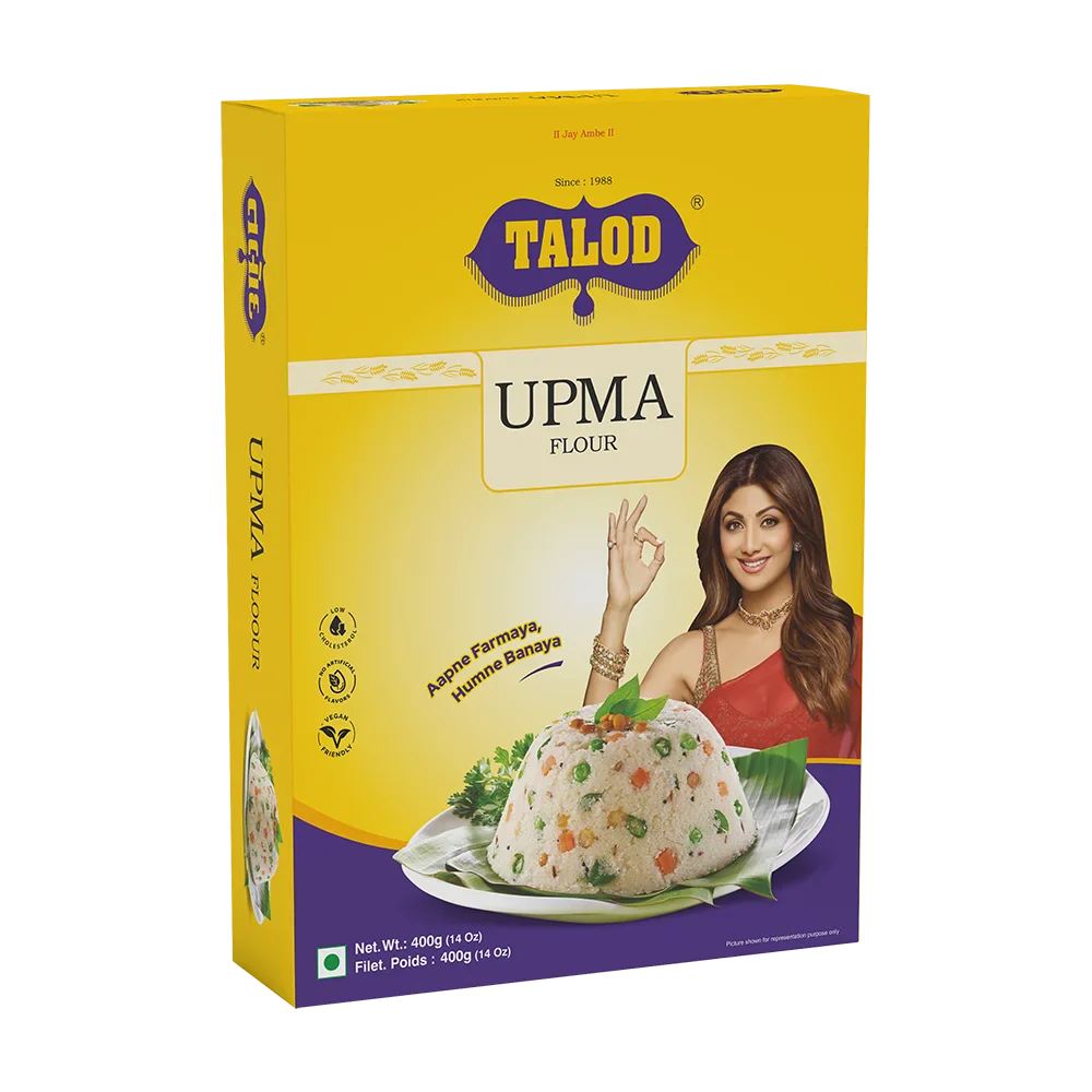 Upma Instant Mix Flour – Healthy & Tasty, Makes 400g