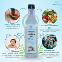 Virgin Coconut Oil 100% Pure & Organic Cold Pressed