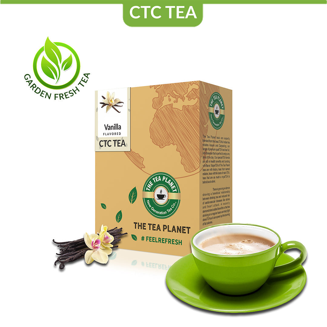 Vanilla Flavored CTC Tea