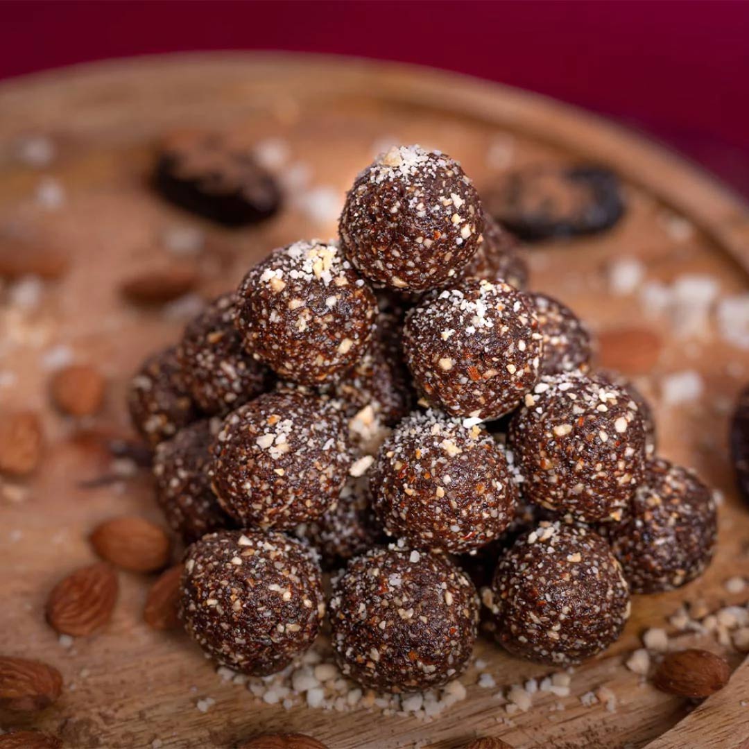 Peanut Chocolate Laddoos - No Added Sugar | 100% Natural