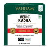 Vahdam Vedic Kadha Herbal Tea Tisane - 15 Count