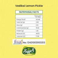 Vedikai Lemon Pickle