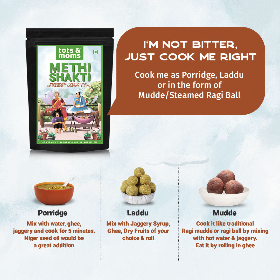 Methi Shakti Powder | Healthy Breakfast Option | 250g