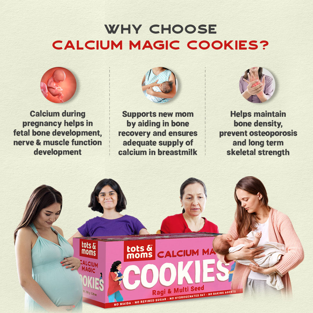 Ragi & Multi Seeds Calcium Cookies - 150g