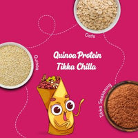 Quinoa Protein Tikka Chilla