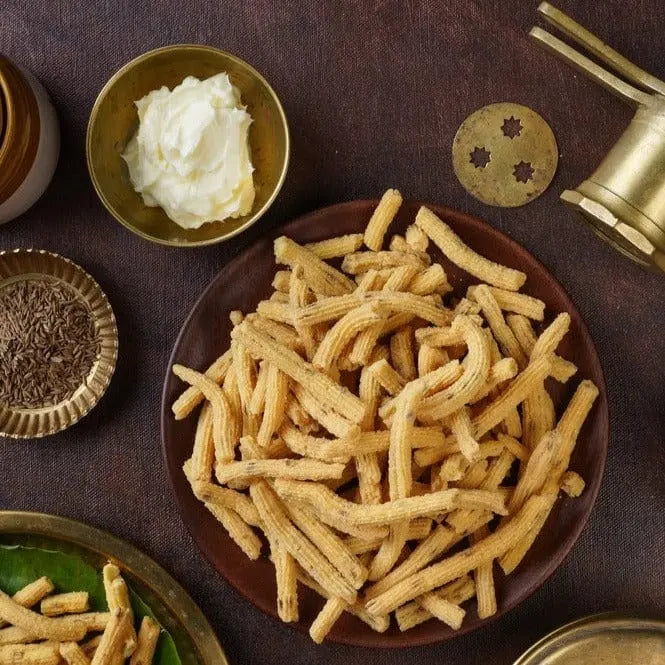 Butter Murukku (Benne Murukku)