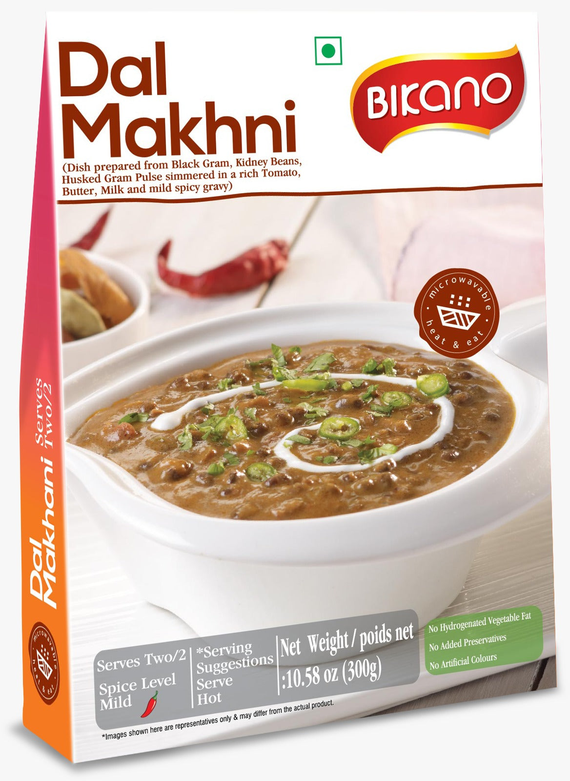 Bikanerwala Dal Makhni - 300 gms (Pack of 2)