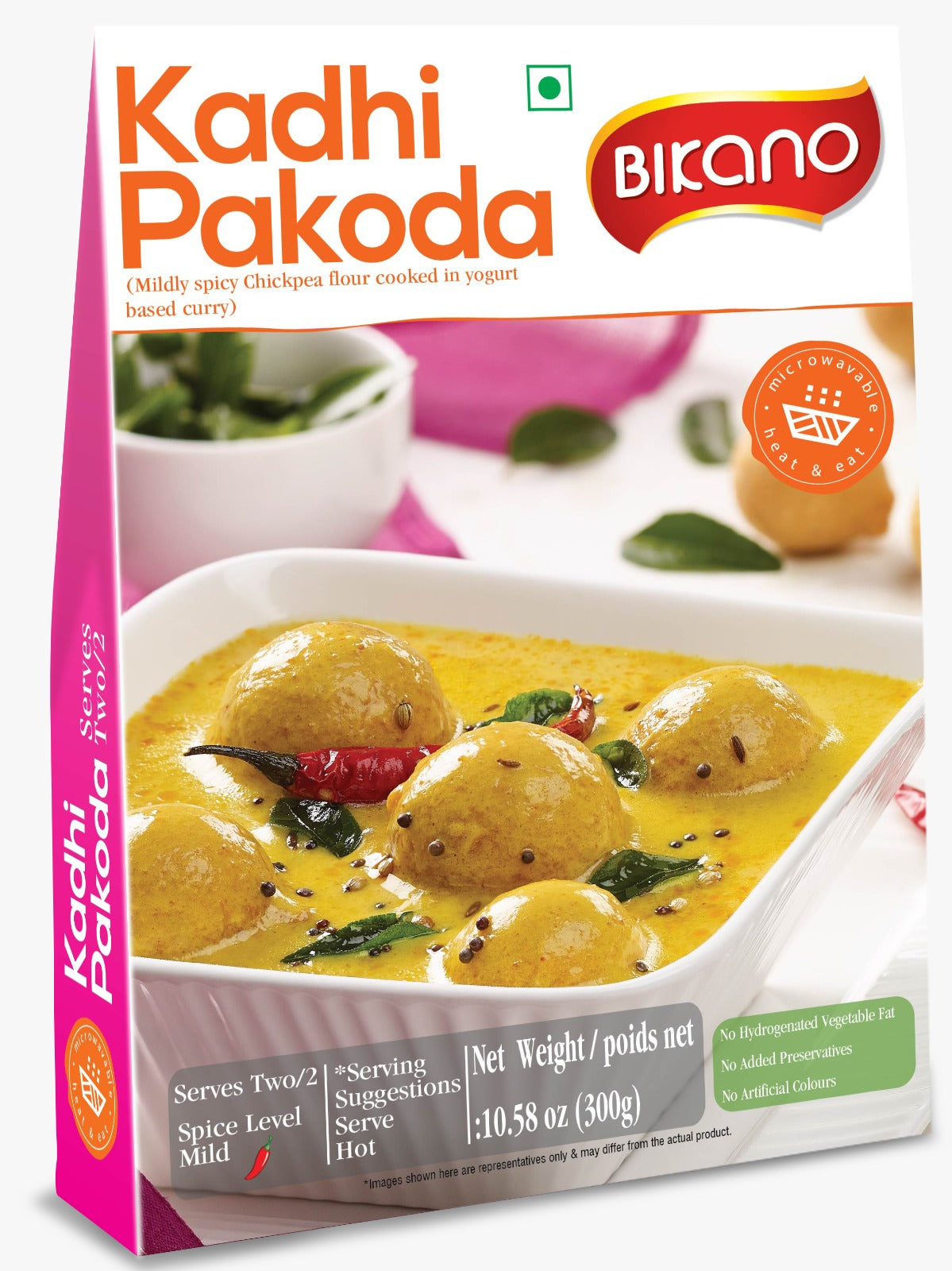 Bikanerwala Kadi Pakoda - 300 gms Rte (Pack of 2)