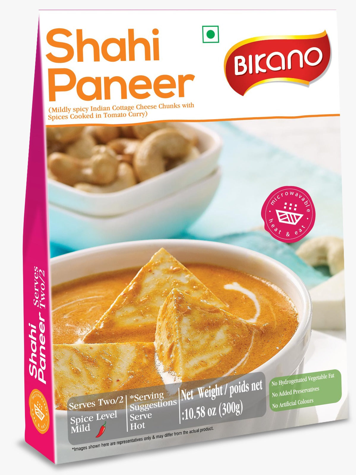 Bikanerwala Shahi Paneer - 300 gms (Pack of 2)