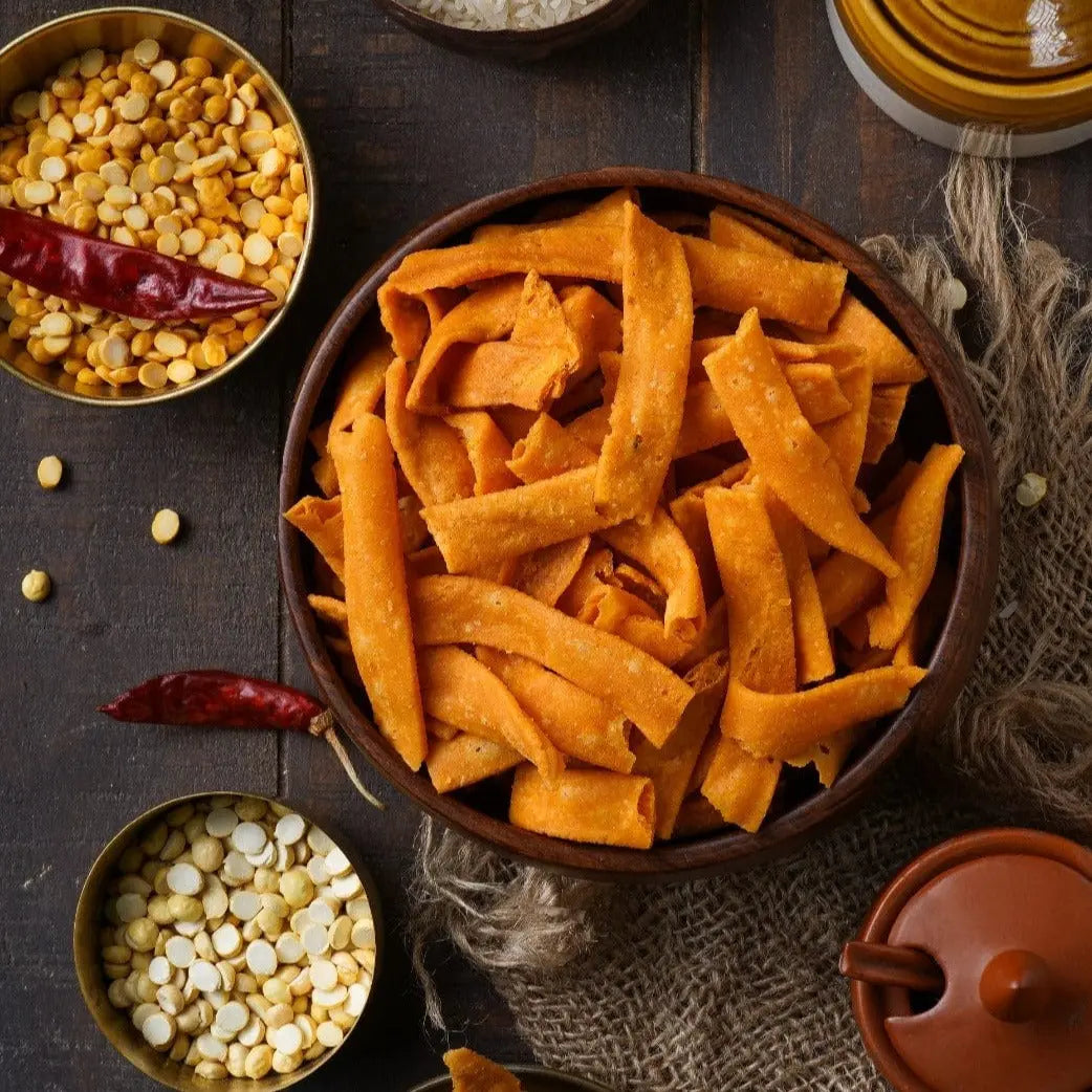 Ribbon Pakoda (Ribbon Murukku)