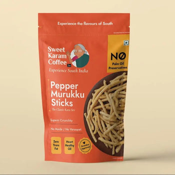 Pepper Murukku Sticks (Kara Sev)