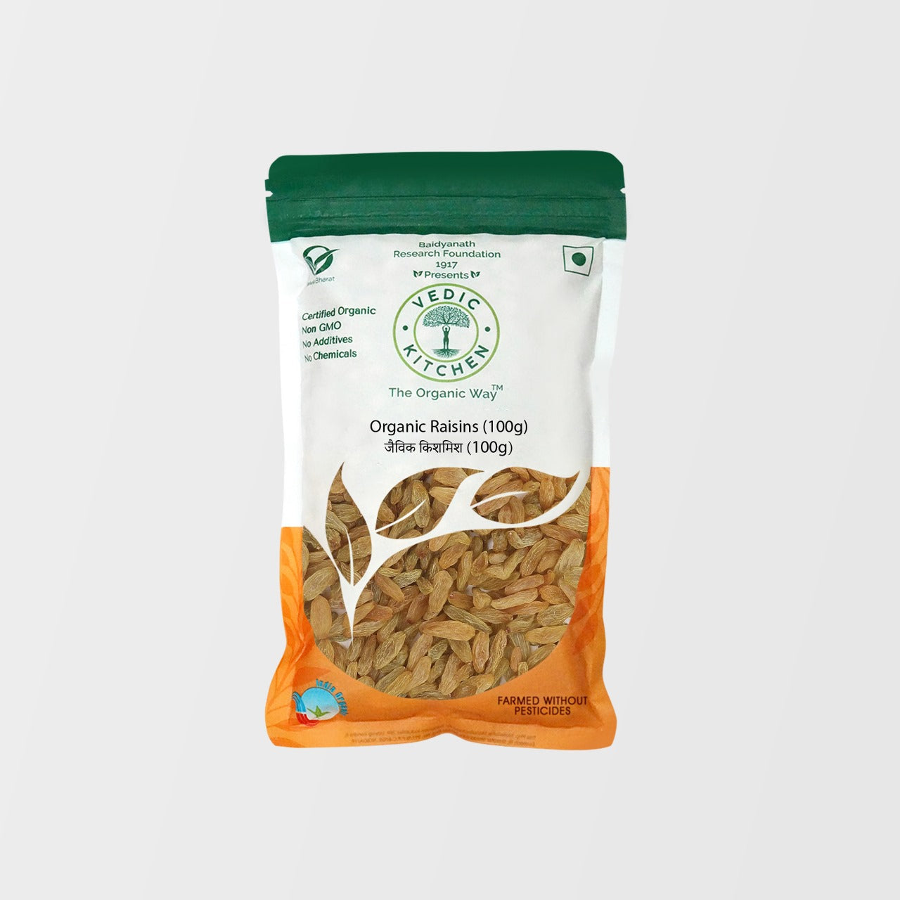 Organic Raisins 100g