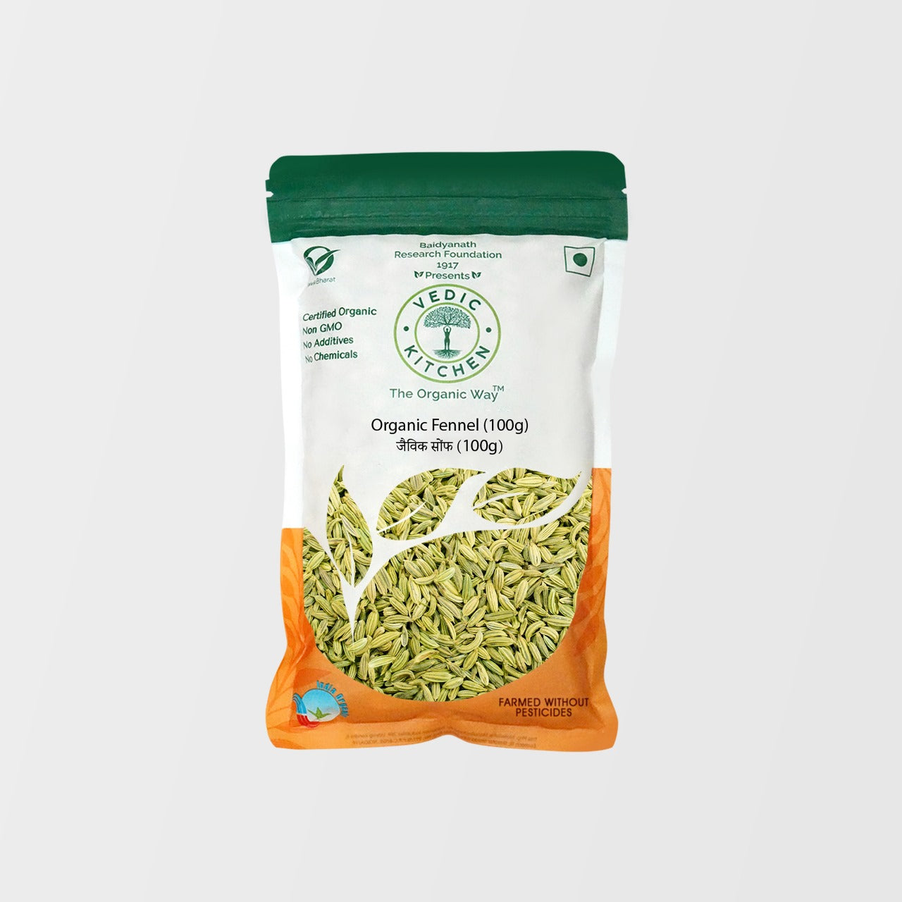 Organic Fennel Seeds 100g