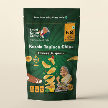 Kerala Tapioca (Kappa) Chips - Cheesy Jalapeno