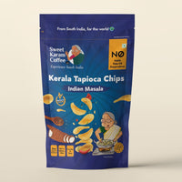 Kerala Tapioca (Kappa) Chips - Indian Masala