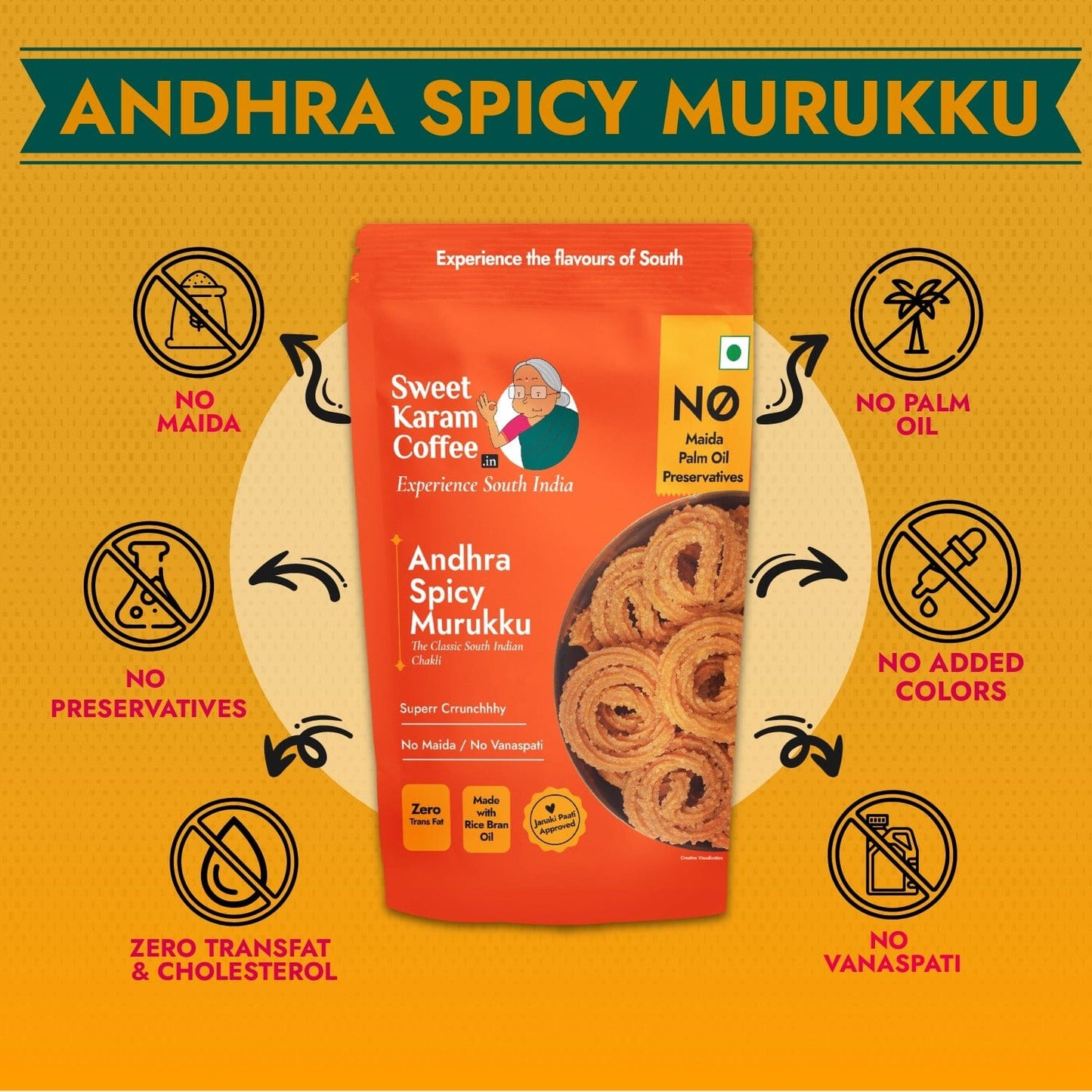 Andhra Spicy Murukku