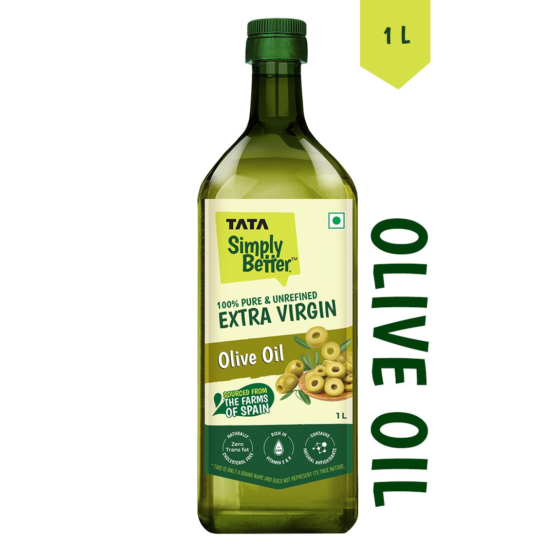 Tata Simply Better Extra Virgin Olive Oil 1L