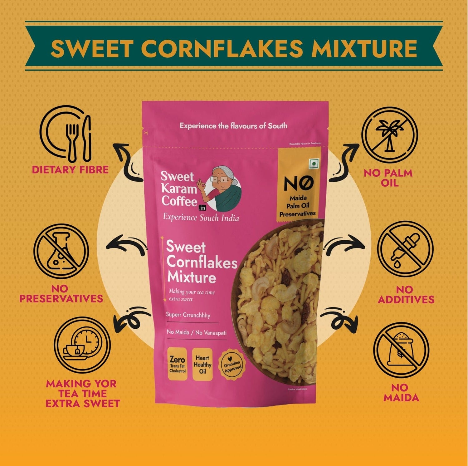 Cornflakes Mixture - Sweet