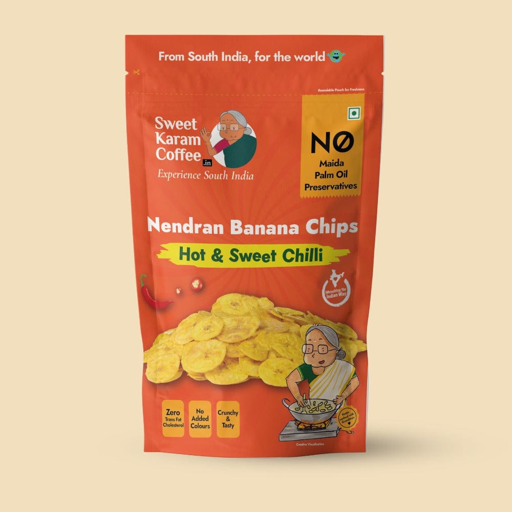 Kerala Banana Chips - Hot & Sweet Chilli