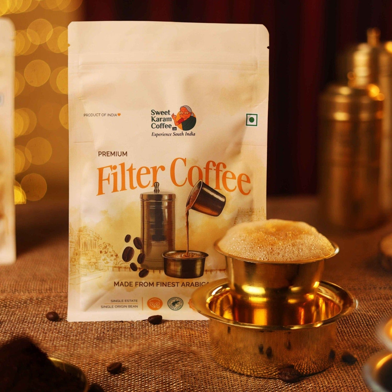 Premium Filter Coffee Powder (80:20)