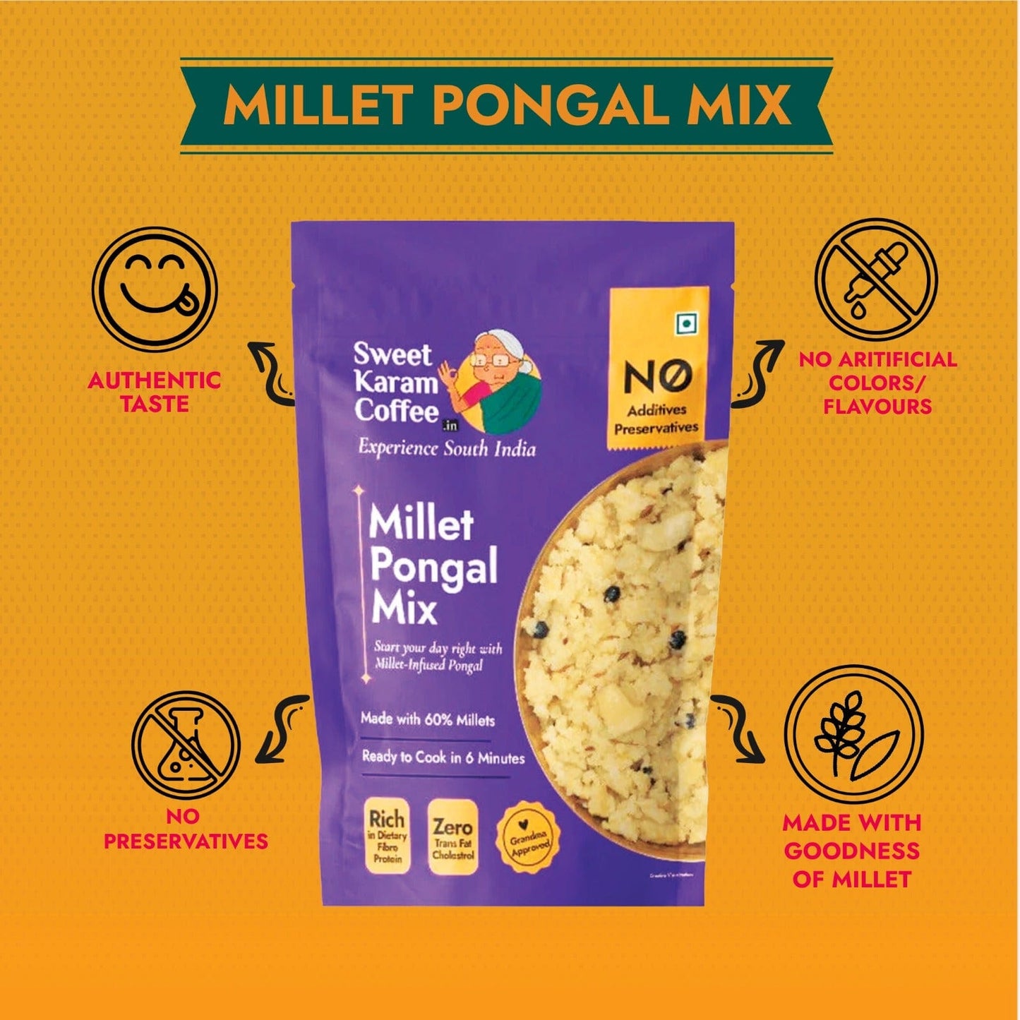 Instant Millets Pongal Mix