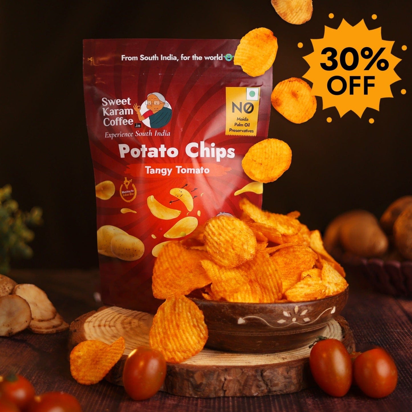 Potato Chips - Tangy Tomato