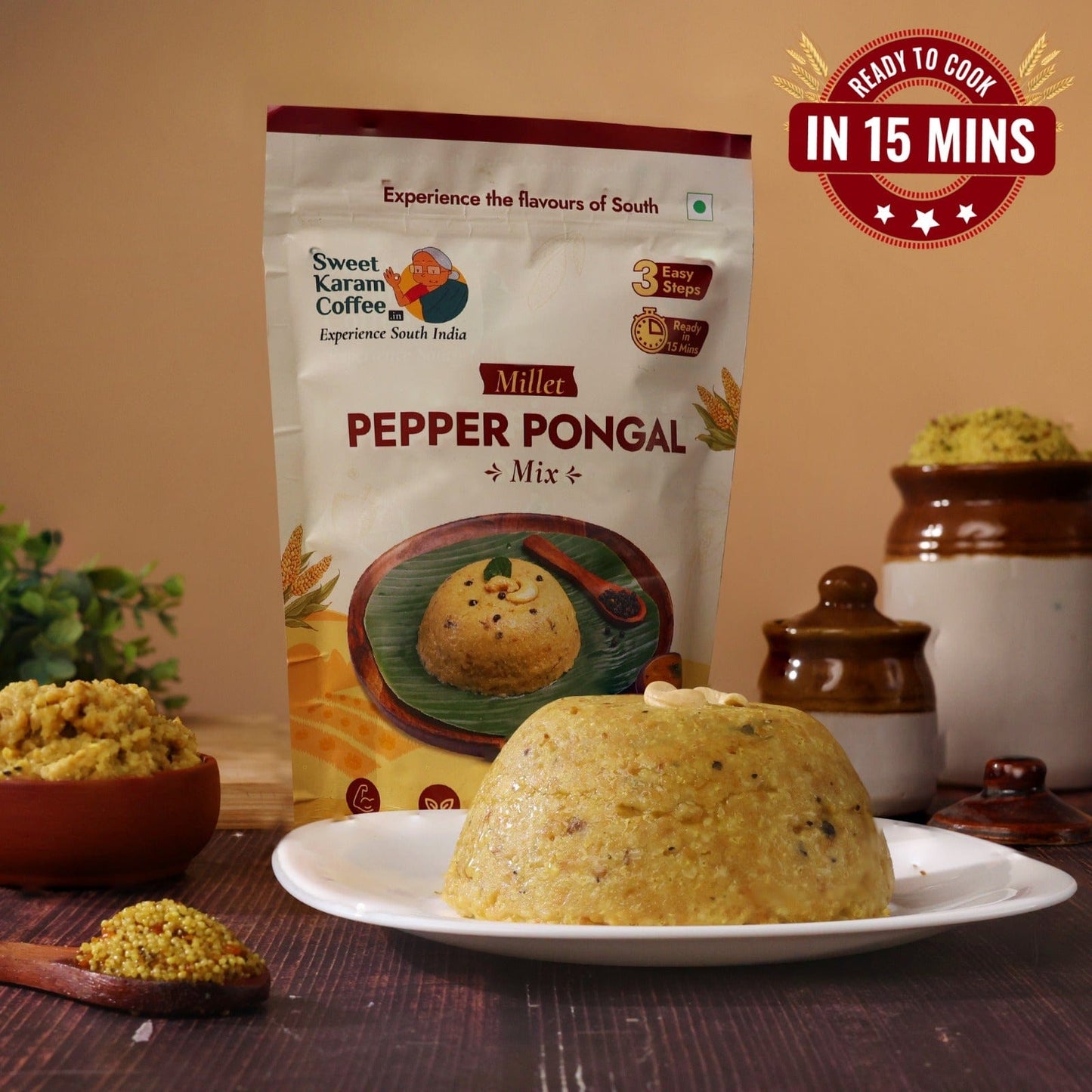 15 Minutes Pongal Mix