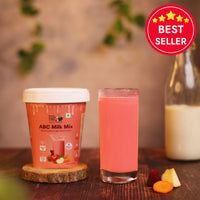 ABC (Apple, Beetroot, Carrot) Milk Mix