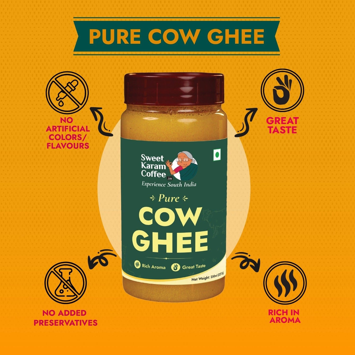 Pure Cow Ghee