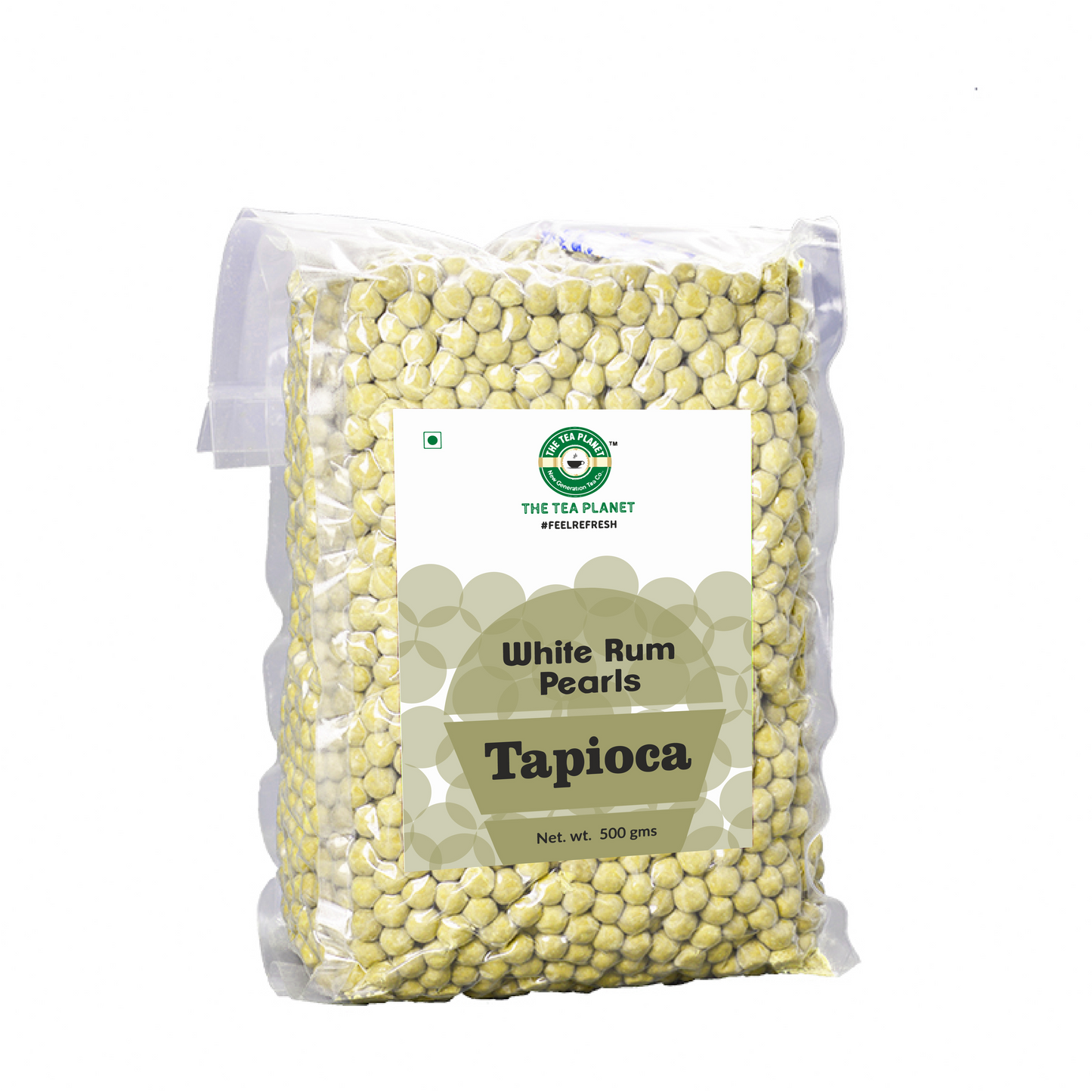 The Tea Planet White Rum Tapioca Pearls - 500 gms