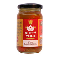 Nutty Yogi Athana Whole Red Mirchi Pickle 200g