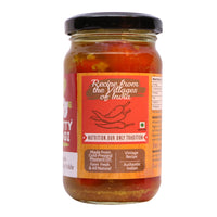 Nutty Yogi Athana Whole Red Mirchi Pickle 200g