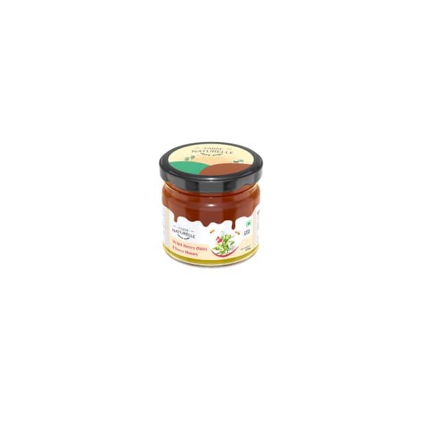 Wild Berry Flower Wild Forest Honey | 100% Pure Honey | Wooden Spoon| Raw, Natural, Unprocessed & Unheated Honey | Lab Tested Honey in Glass Bottle.