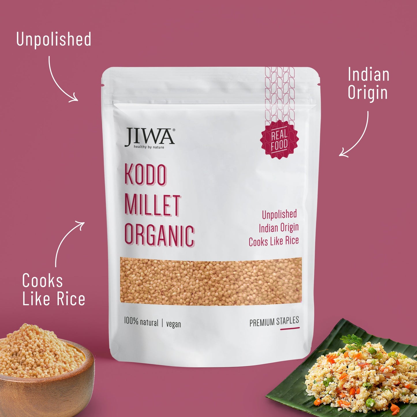 Organic Kodo Millet