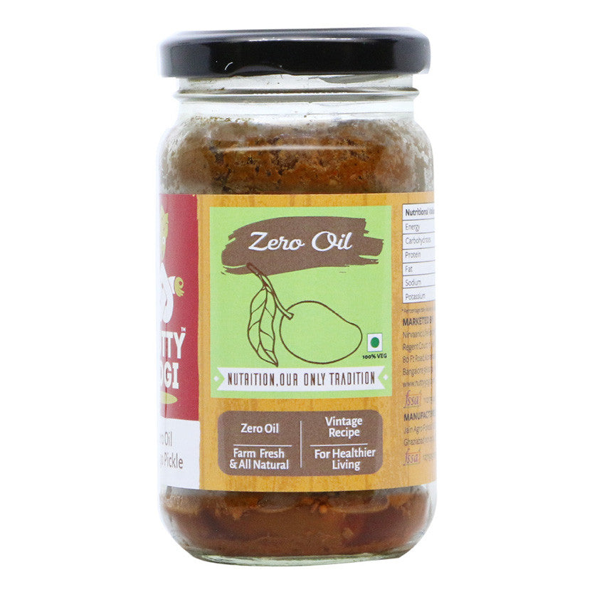 Nutty Yogi Zero Oil Mango Pickle 200g