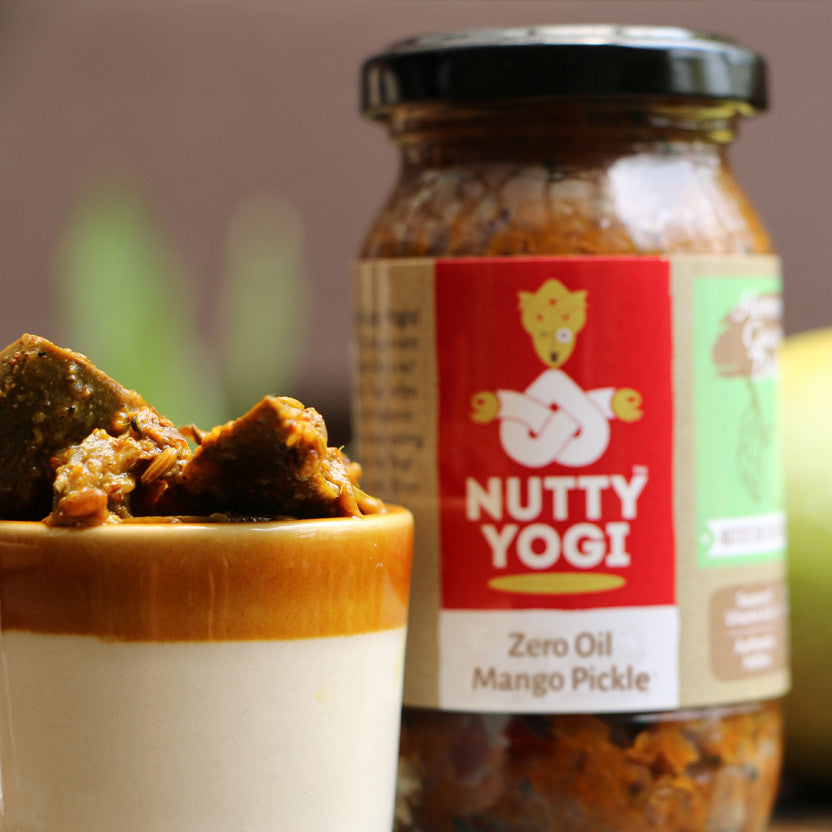 Nutty Yogi Zero Oil Mango Pickle 200g