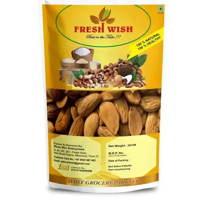 Fresh Wish Dryfruits Mamra Almond (Mamra Badaam)