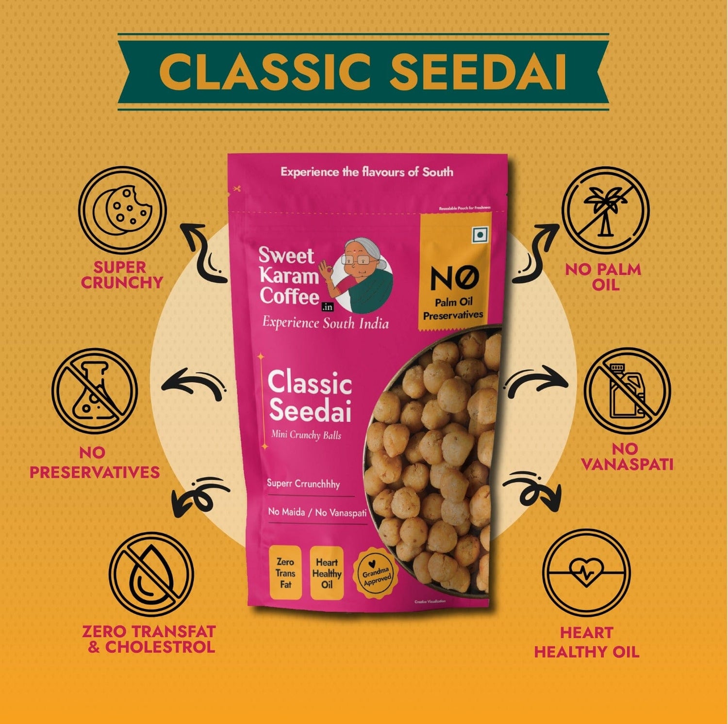 Classic Seedai (Mini Crunchy Balls)